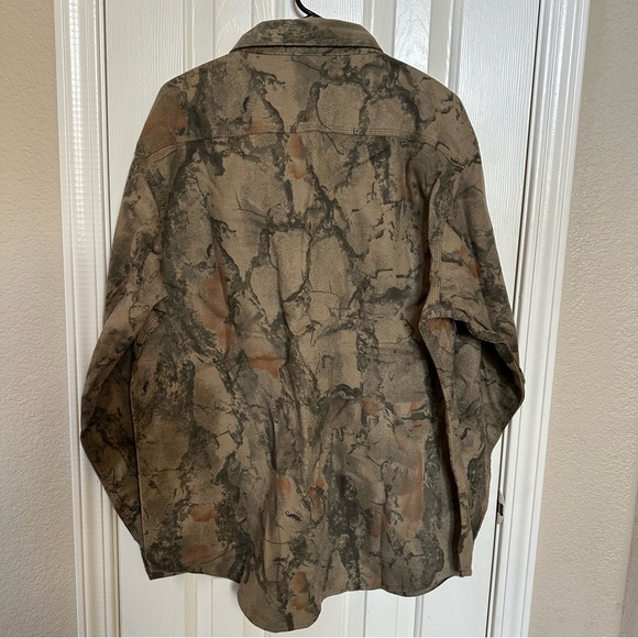 NWT Natural Gear Outdoorsman Button Up Flannel Shacket XL - Hunting Fishing Camo - Picture 5 of 8